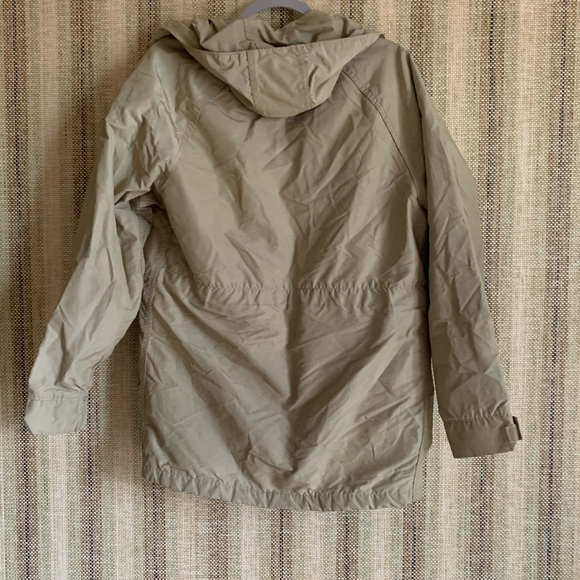 Woolrich Womens Jacket Coat Size Small Beige Utility Vintage Spring - Picture 4 of 4